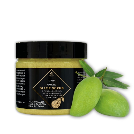Grattol Slime Scrub Green Mango - скраб для тела с ароматом Зеленого Манго, 300 ml